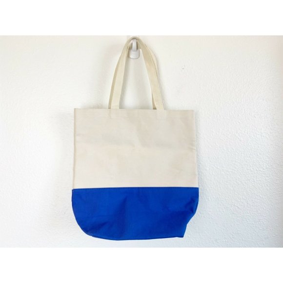 Intel Logo Canvas Bag Blue Ivory Bag Collectibles - Picture 4 of 6